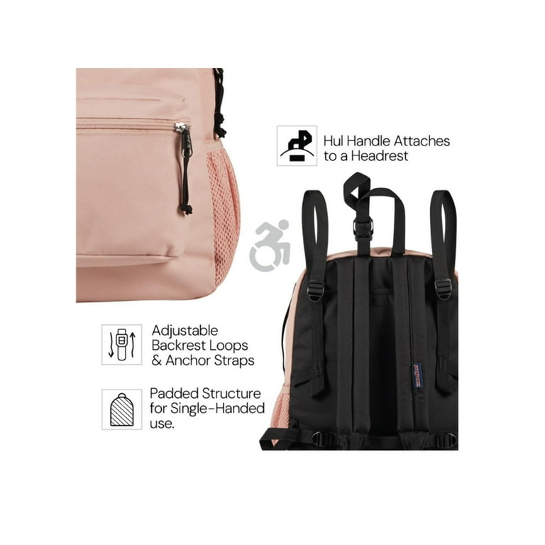 JanSport Central Adaptive Wheelchair Backpack  Black JS0A7ZN9008 -  Walmart.com