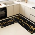 thumbnail image 5 of Floral Kitchen Rugs Sets of 3, Non Slip Kitchen Rugs and Mats Washable Farmhouse Kitchen Rugs Floral Kitchen Floor Mat Carpet Runner Rugs for Hallway Laundry Room, 5 of 12