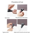 thumbnail image 5 of 20Pcs Tarp Clips Heavy Duty Lock Grip Tarp Clamps Pool Cover Clips Tent Fasteners Holder for Awnings, Outdoor Camping, 5 of 10