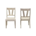 thumbnail image 6 of Martin Furniture Rectangular Kitchen Table With Eight Chairs in Light Tan Wood, 6 of 11