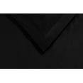 thumbnail image 2 of Premium 700 Thread Count Egyptian Cotton Duvet Cover Set - Cal King, Black by Blue Nile Mills, 2 of 2