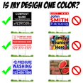 thumbnail image 4 of VIBE INK 100 Pack Custom Yard Signs 24x18" SmartFlute Single-Sided Printing Waterproof UV-Ink Screen Printed Glossy Customized, 4 of 4