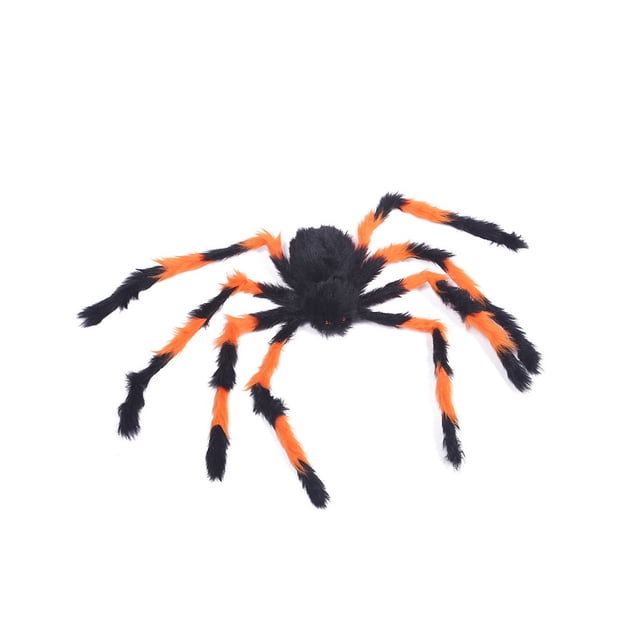 Billuyoard Decoración de simulación colgante de Halloween, adorno de telaraña de miedo, accesorios embrujados para fiestas, accesorios para interiores y Decoración Billuyoard HA066814-00