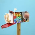 thumbnail image 4 of Lsque Pikmin Mailbox Cover Standard Size ,Magnetic Mailbox Covers Post Wraps Letter Box Cover -25.5x21 in, 4 of 9