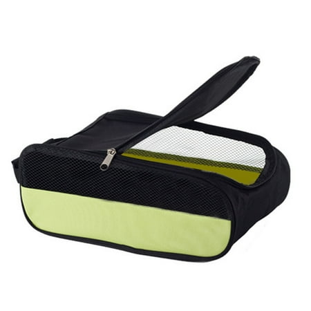 

Xinwanna Golf Shoes Bag Breathable Dustproof Polyester Zipped Outdoor Camping Beach Storage Shoes Bag for Golf Lover