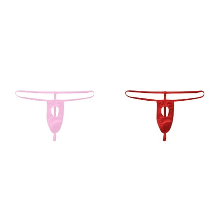 2-Pack Mens Stretch Pouch Thong Bikini Briefs Underwear Underpants Daddy Panties Same Day Lingerie for Women Womens Lingerie Stockings And Lingerie Robe for Women Bustier Corset with Bling