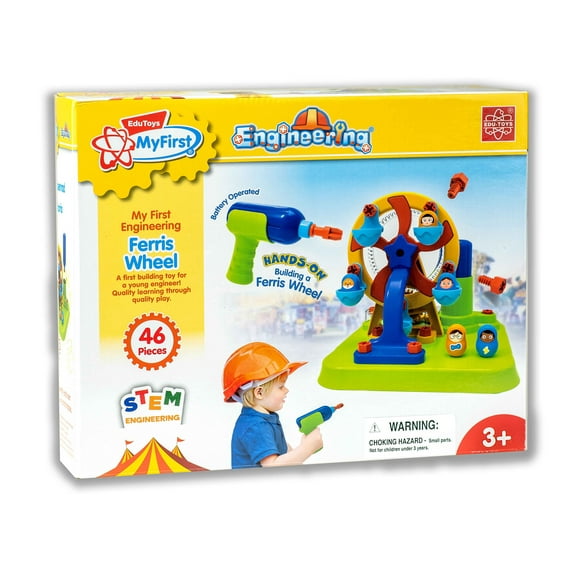 Edu Toys My First Engineering Ferris Wheel Stem Toy