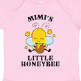 thumbnail image 4 of Inktastic Cute Bee Mimi's Little Honeybee with Stars Boys or Girls Baby Bodysuit, 4 of 5