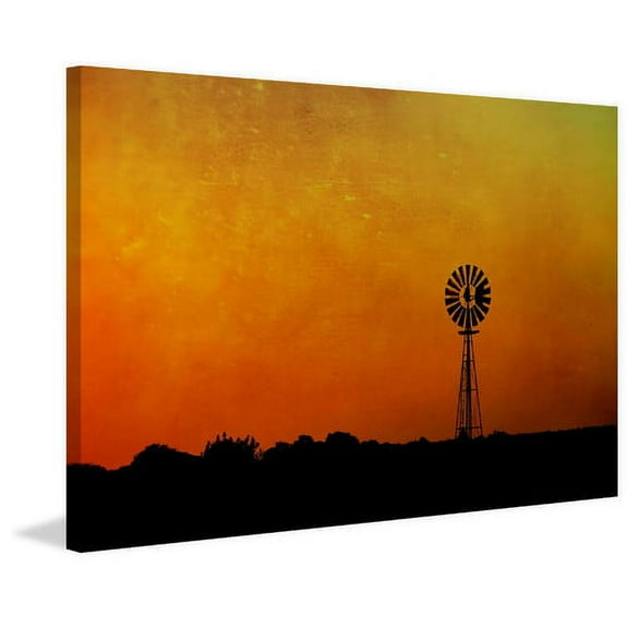 "Kansas" Painting Print on Wrapped Canvas