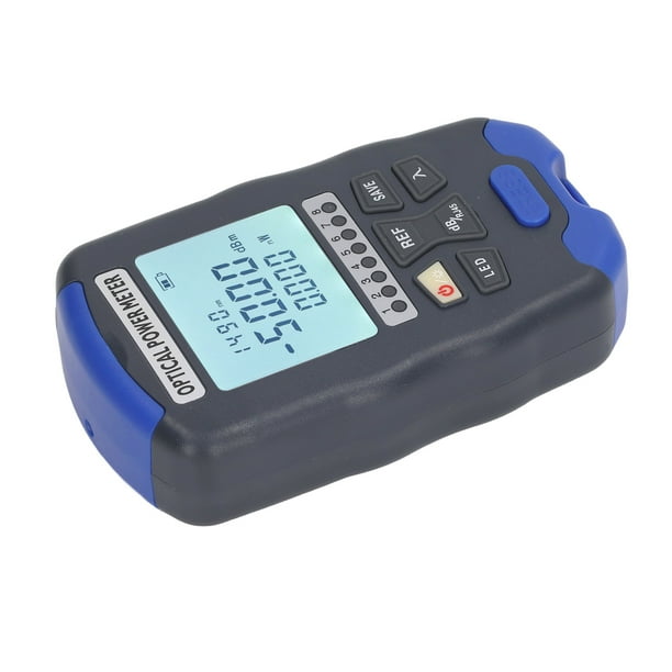Medidor probador de fibra, mini medidor de potencia de fibra óptica, multímetro óptico, artesanía superior