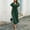 Green, variant on Women's Summer Pleated Maxi Dress Wrap V Neck Ruffle Cap Sleeves Long Flowy Chiffon Dress With Belt Young Woman Dresses Womens Work Dress Casual Wrap Dresses for Women with Sleeves Knee Length Dress