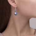 thumbnail image 4 of Ganchos de plata Retro Moonsone Pendientes Pendientes de la antigua joyería Pendientes, 4 of 8