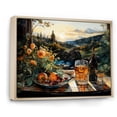 thumbnail image 2 of Designart "Picnic Charm In The Meals" Meals & Picnics Floater Framed Wall Art Living Room, 2 of 5