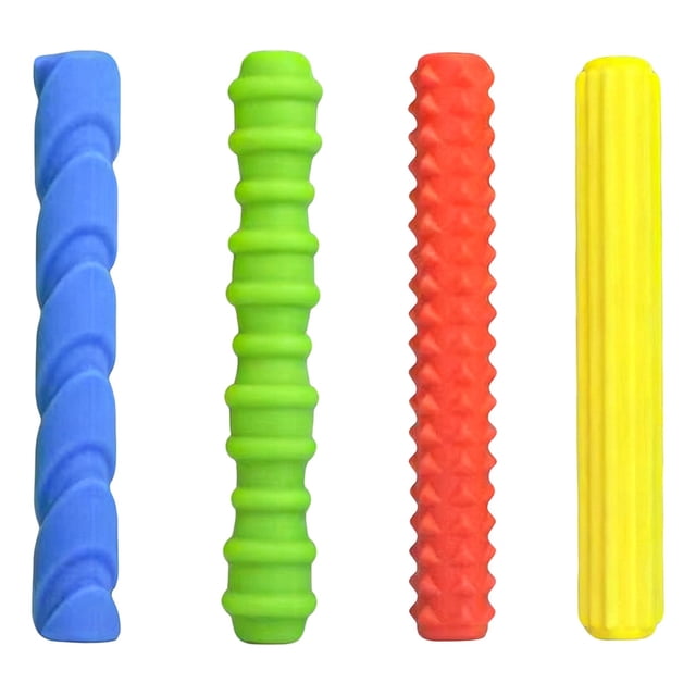 Soft Silicone Writing Grip,Fidget Hand Sleeve,Comfort Writing Aid,Elastic Silicone Writing Auxiliary Sleeve Fits Common Writing Tools Well,It Hand Fatigue Effectively,A