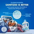 thumbnail image 3 of Laundry Sanitizer Additive, Free & Clear, Free from Fragrance and Dyes, 0% Bleach Laundry Sanitizer, Bacteria-causing Laundry Odor Eliminator, Unscented, 90 Fl Oz (Pack of 1) - Package May Vary, 3 of 5