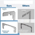 thumbnail image 4 of Wall Panel Gasket, Electrical Outlet Gasket,Equipment Leveling Plate, Socket Gasket for Fixing Wall, 4 of 5