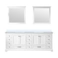 thumbnail image 3 of Tybee 84 in W x 22 in D White Double Bath Vanity, Cultured Marble Top and 34 in Mirrors, 3 of 9