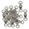thumbnail image 3 of jinwen 20 Pieces ing Swivels with Solid Rings, Small ing Hook Connectors, Heavy 1.8cm, 3 of 9