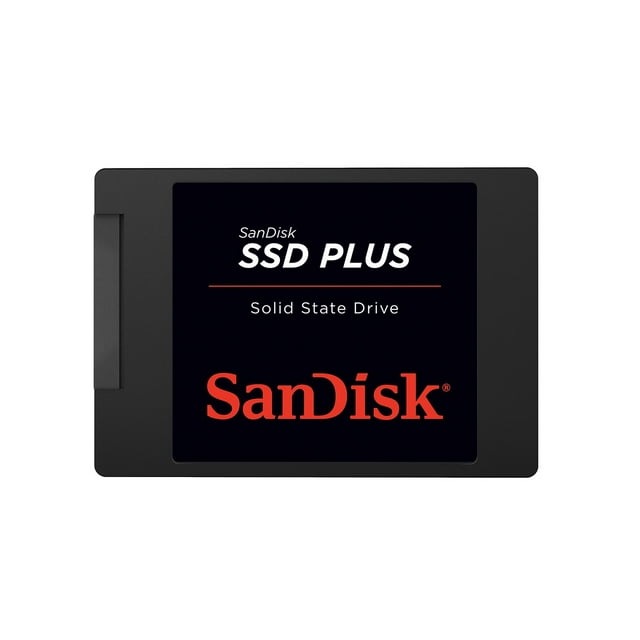 SanDisk SSD Plus 500GB Unidad de Estado sólido Interna SATA III 6 GB/s, 2.5"/7mm, velocidades de Lectura/Escritura de hasta 545MB/s / 505MB/s - SDSSDA-500G-G28