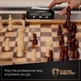 thumbnail image 4 of Reloj de ajedrez digital Chess Armory, temporizador portátil con tiempo extra, 4 of 7