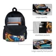 thumbnail image 4 of Sigee Scooby-Doo Cm Print Travel Casual Daypack Travel Canvas Backpack for Women and Men, 4 of 6