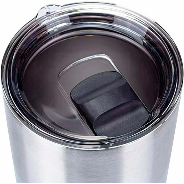 Doolland Magnetic Tumbler Lid, Fits Yeti Rambler or Old Style RTIC Coffee  Tumbler - Replacement Magnetic Slider, Magnetic Spill Proof Tumbler Cover,  BPA Free（20oz/30oz） 