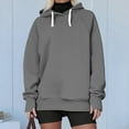 thumbnail image 6 of BLVB Womens Oversized Hoodies with Thumb Hole Drawstring Pullover Sweatshirts Clothes Fall Fashion Outfits, 6 of 7