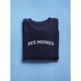 thumbnail image 3 of Des Moines. Men Sweatshirt, Male x-Large, 3 of 4