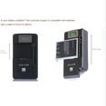 thumbnail image 4 of Cargador de batería universal para móvil de 4,2 V, cargador de pared para teléfono móvil, PDA, cámara, batería de iones de litio, enchufe estadounidense., 4 of 8