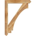 thumbnail image 3 of Ekena Millwork 4"W x 34"D x 46"H Imperial Arts & Crafts Rough Sawn Bracket, Western Red Cedar, 3 of 4