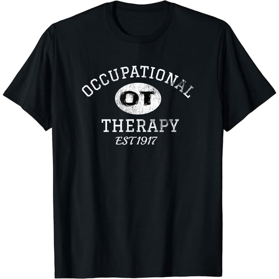 Occupational Therapy Vintage Stressed T-Shirt