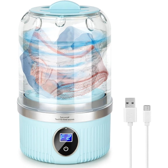 Underwear Washing Machine,Mini Portable Washing Machine,Deep Cleans Underwear,for Apartment, Dorm, RV, Travel Hotel Use