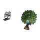thumbnail image 5 of Elegante Servilletero Con Forma De Huella De Perro Y Pavo Real, Organizador De Pañuelos Multiusos, Elegante Adorno De Mesa Con Forma De Animal Para La Decoración Del Hogar., 5 of 8