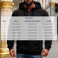 thumbnail image 4 of DDAPJ pyju Oversized Cargo Hoodies for Men Quarter Zip Pullover Raglan Long Sleeve Drawstring Athletic Hiking Work Sweatshirts with Multi Pockets L, 4 of 8