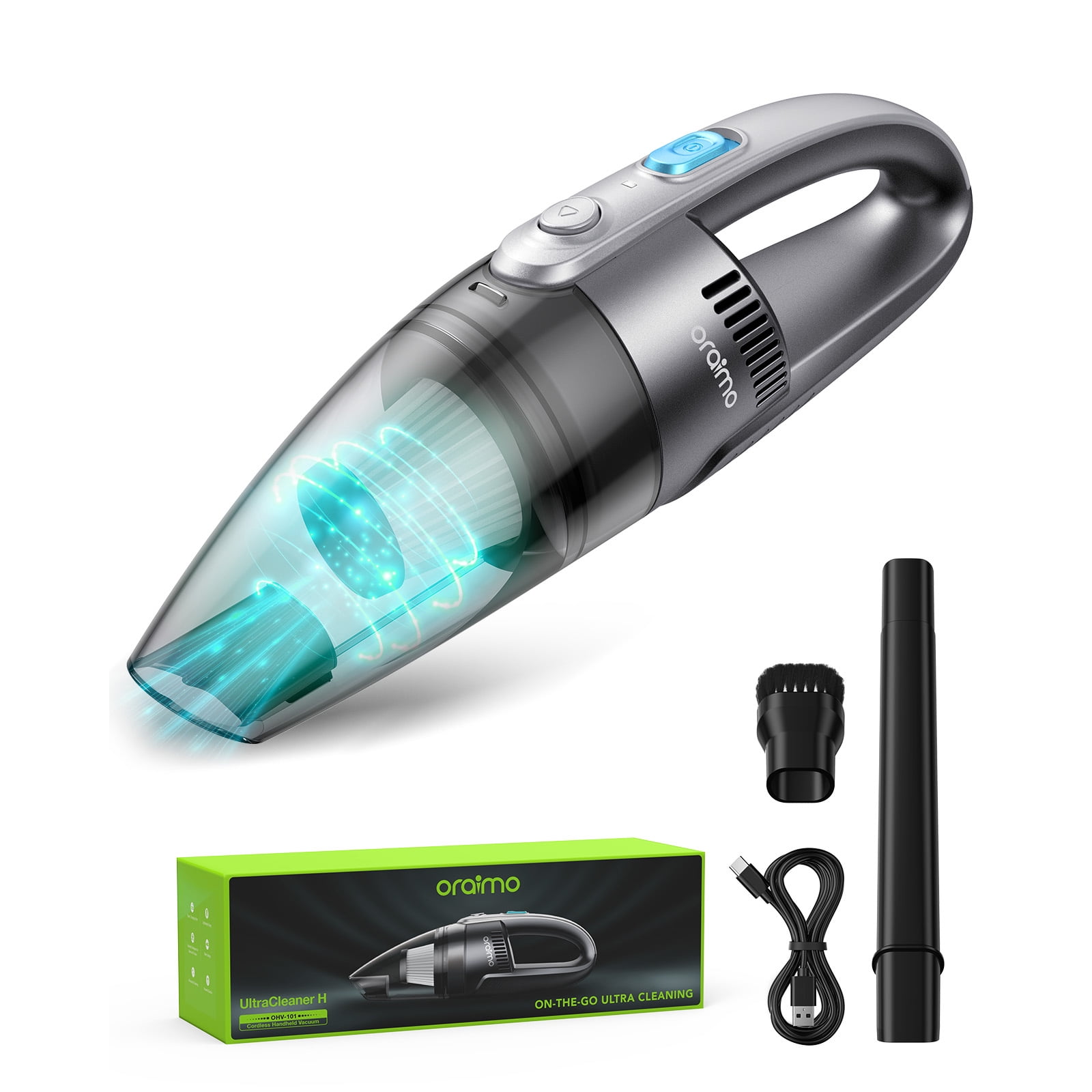 Oraimo Cordless Vacuum Cleaner, 1.39 lb Ultra Lightweight Handheld