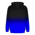 thumbnail image 5 of RYDCOT Men's Zip up Hoodies Fashion Gradient Jackets Long Sleeve Regular Fit Casual Sweatshirts with Pockets Blue, 5 of 5