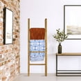 thumbnail image 3 of Ekena Millwork 15"W x 36"H x 3 1/2"D Vintage Farmhouse 2 Rung Ladder, Barnwood Decor Collection, Salvaged Red, 3 of 14