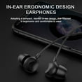 thumbnail image 3 of Pebbuoy Soft Silicone Sleep Headphones with Noise Reduction Comfortable In-Ear Design High-Quality Sound Wired 3.5mm Headsets, 3 of 8