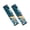 Turtle Wave Design, variant on Chririnla Coconut Tree Pattern Car Seat Belt Pads 2 PCS, Seat Belt Cover Polyester Washable Durable for Auto SUV Sedan