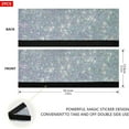 thumbnail image 5 of Coolnut Sliver Glitter Texture Refrigerator Door Handle Covers, Set of 2 Kitchen Appliance Handle Decoration Cover for Fridge Microwave Oven Dishwasher, 5 of 6
