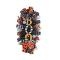 thumbnail image 1 of Leojiow Halloween Wreath Outdoor Halloween Wreath With Mesh Ribbon For Front Door Party One Size Utility, 1 of 2