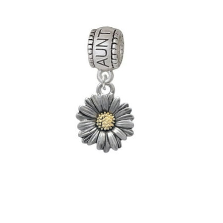 Two Tone Daisy Flower - Aunt Charm Bead