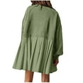 thumbnail image 3 of Patlollav Womens Over Sized Sweatshirt Dresses,Ladies Long Sleeve Dress, 3 of 6