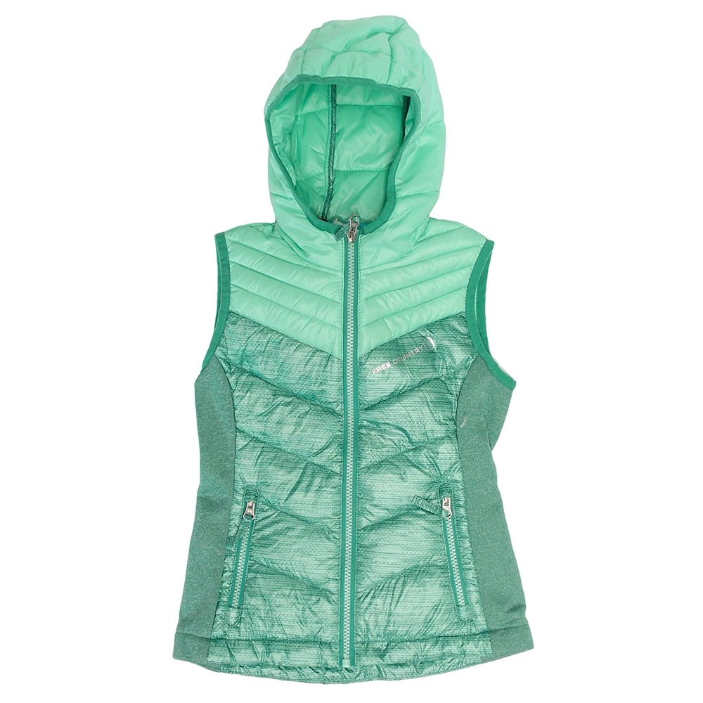 Free Country Free Country Girl's Power Down Hooded Puffer Vest