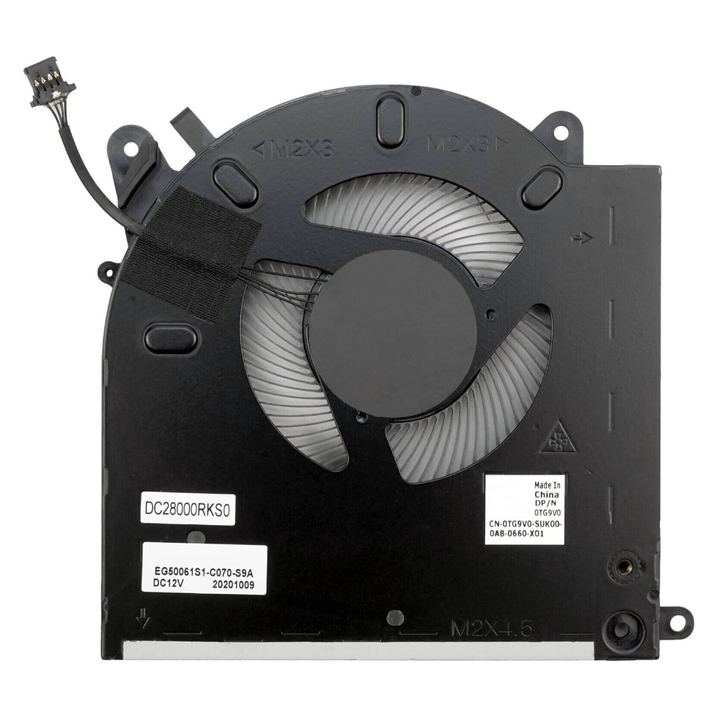 CPU GPU Fan CPU Cooler for Alienware M15 R3 R4 Computer Quiet Fan Radiators
