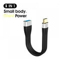 thumbnail image 3 of Short USB C to USB A Cable Fast Charging USB-A Female to USB-C Male, 3 of 9