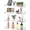 15 inch 4-pack, variant on ANHXN Acrylic Shelves for Wall, Clear Acrylic Floating Shelves for Bathroom Bedroom, Invisible Bookshelf Wall Ledge Storage Shelf Books Perfume Toys Action Figure Display Shelves