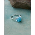thumbnail image 4 of YoTreasure 2.87 Cts. Larimar Swiss Blue Topaz Solid 925 Sterling Silver Ring, 4 of 8
