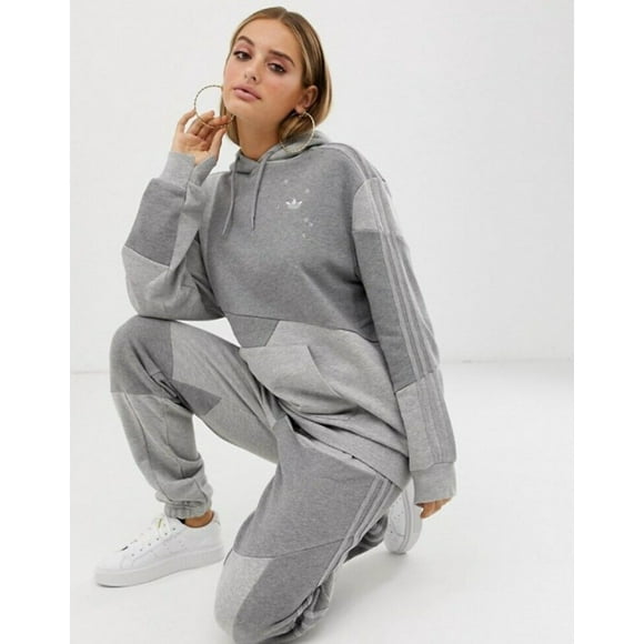 ADIDAS X DANIËLLE CATHARI HOODIE FN2764 Mid Grey Cotton ( XS )