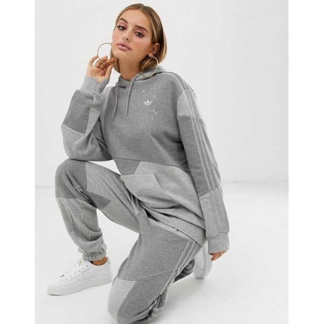 ADIDAS X DANIËLLE CATHARI HOODIE FN2764 Mid Grey Cotton ( XS )